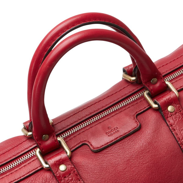 グッチ ハンドバッグ ショルダーバッグ 2WAY 247205 レッド レザー レディース GUCCI 【中古】