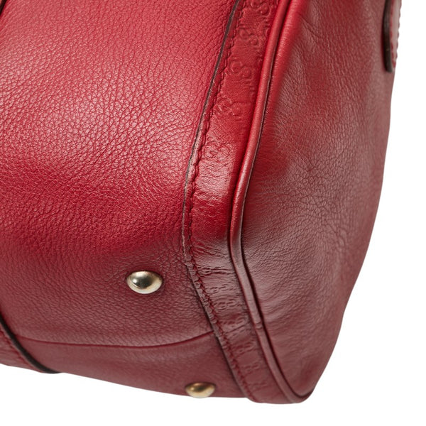 グッチ ハンドバッグ ショルダーバッグ 2WAY 247205 レッド レザー レディース GUCCI 【中古】