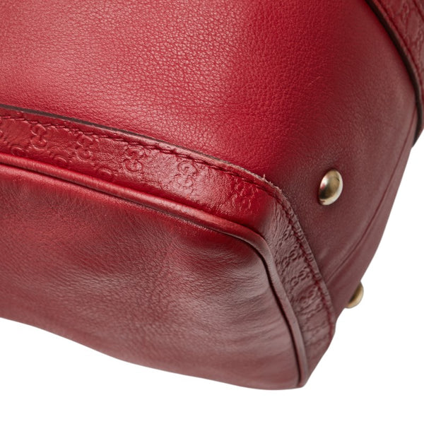 グッチ ハンドバッグ ショルダーバッグ 2WAY 247205 レッド レザー レディース GUCCI 【中古】