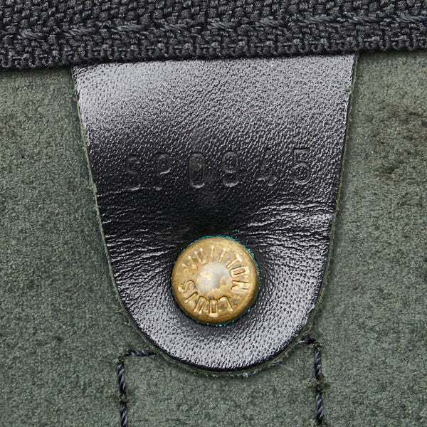 ルイ ヴィトン エピ キーポル55 ボストンバッグ トラベルバッグ M59052 ノワール ブラック レザー レディース LOUIS VUITTON 【中古】