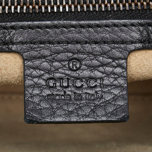 グッチ チェーン ワンショルダーバッグ 251820 ブラック レザー レディース GUCCI 【中古】