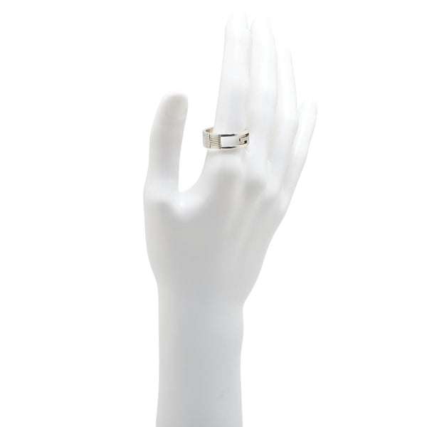 グッチ ブランデッドG リング 指輪 #25 SV925 シルバー メンズ GUCCI 【中古】