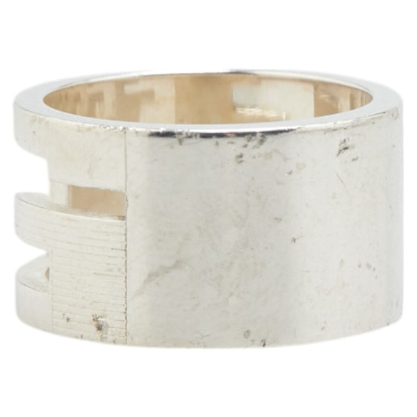 グッチ ブランデッドG リング 指輪 #15 SV925 シルバー レディース GUCCI 【中古】