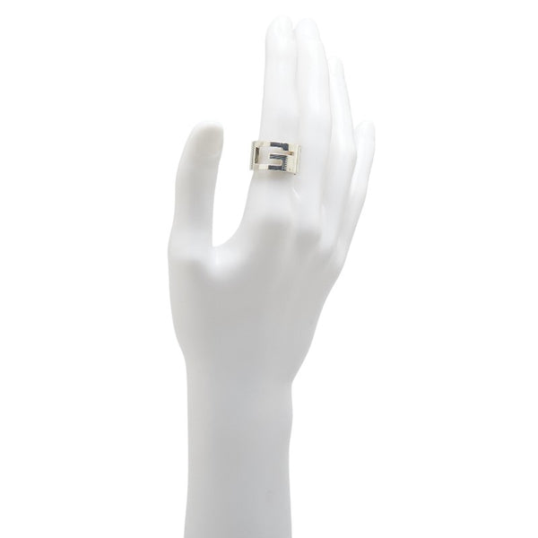 グッチ ブランデッドG リング 指輪 #15 SV925 シルバー レディース GUCCI 【中古】