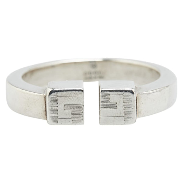 グッチ Gロゴ キューブ ブロック リング 指輪 SV925 シルバー メンズ GUCCI 【中古】