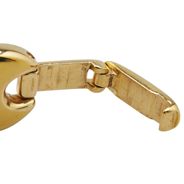 グッチ チェンジベルト ウォッチ 腕時計 1800L クオーツ ホワイト文字盤 メッキ レディース GUCCI 【中古】