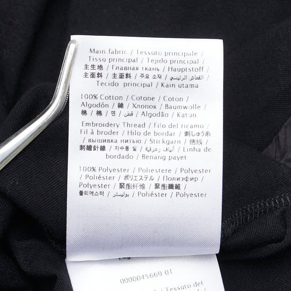 ヴァレンティノ 蝶々 バタフライ 半袖Ｔシャツ サイズ:L ブラック コットン レディース VALENTINO 【中古】