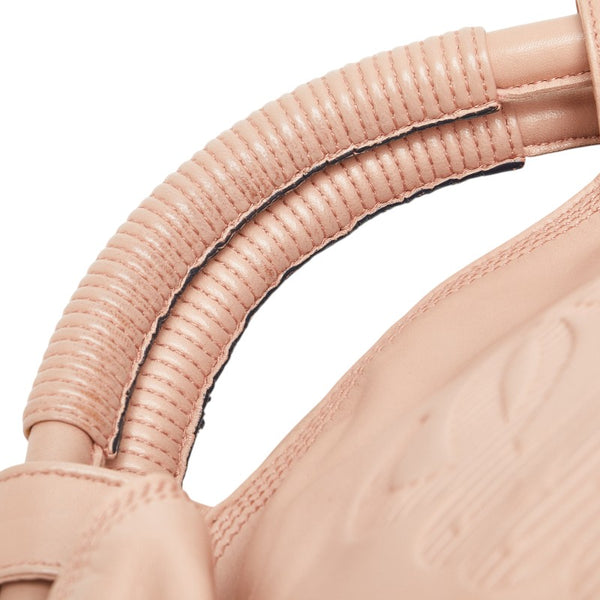 ロエベ ナッパアイレ ハンドバッグ ピンク ピンクベージュ レザー レディース LOEWE 【中古】