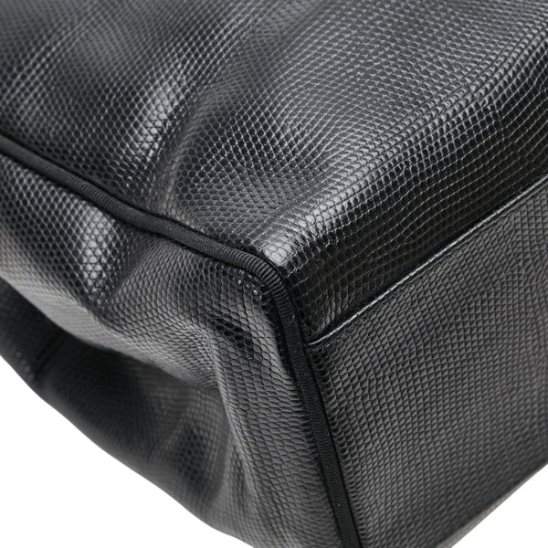 サルヴァトーレフェラガモ ヴァラ トートバッグ ショルダーバッグ BK-21 2530 ブラック レザー レディース Salvatore Ferragamo 【中古】