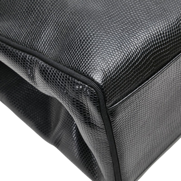 サルヴァトーレフェラガモ ヴァラ トートバッグ ショルダーバッグ BK-21 2530 ブラック レザー レディース Salvatore Ferragamo 【中古】