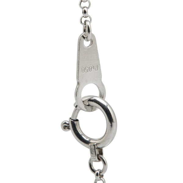 タサキ ネックレス シルバー イエロー Pt850 プラチナ レディース TASAKI 【中古】