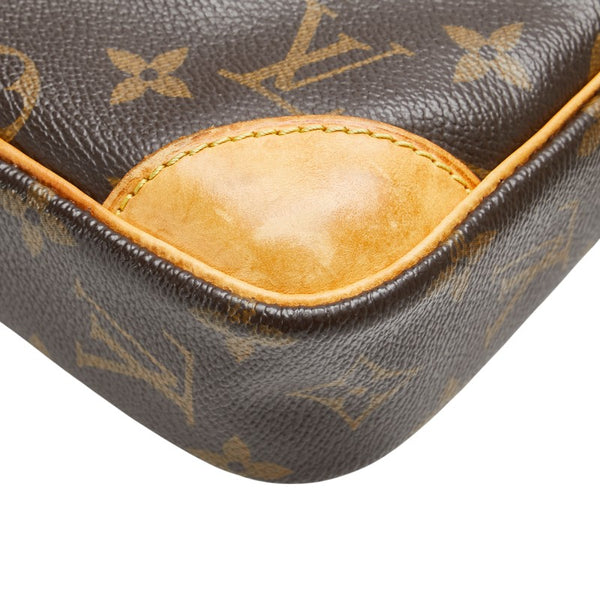 ルイ ヴィトン モノグラム ダヌーブ 斜め掛け ショルダーバッグ M45266 ブラウン PVC レザー レディース LOUIS VUITTON 【中古】