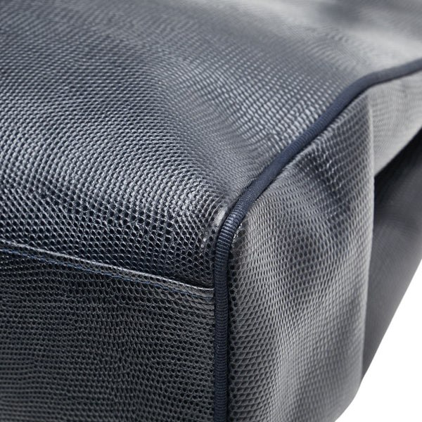 サルヴァトーレフェラガモ ヴァラ 型押し トートバッグ ハンドバッグ AQ21 2530 ブラック レザー レディース Salvatore Ferragamo 【中古】