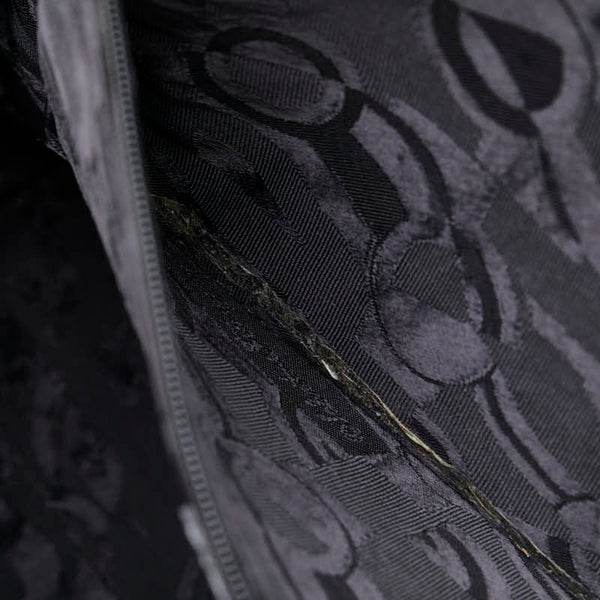 サルヴァトーレフェラガモ ヴァラ 型押し トートバッグ ハンドバッグ AQ21 2530 ブラック レザー レディース Salvatore Ferragamo 【中古】