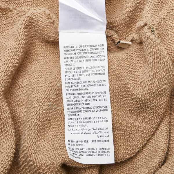 グッチ ウェブ＆GUCCI ウェブストライプ ハーフジップパーカー サイズ：XS 644656 ブラウン マルチカラー コットン レディース GUCCI 【中古】