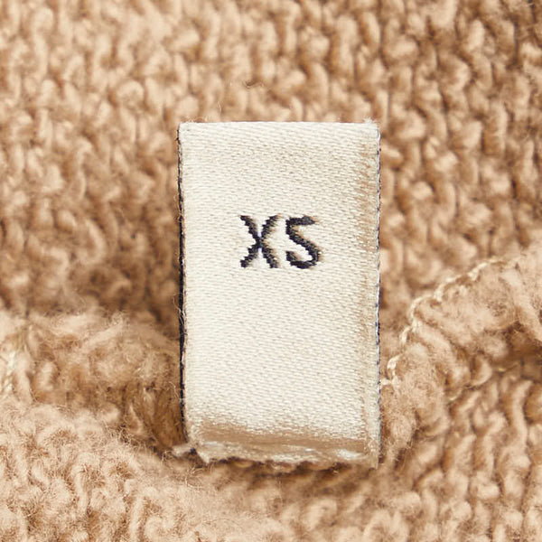 グッチ ウェブ＆GUCCI ウェブストライプ ハーフジップパーカー サイズ：XS 644656 ブラウン マルチカラー コットン レディース GUCCI 【中古】