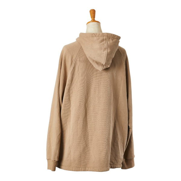 グッチ ウェブ＆GUCCI ウェブストライプ ハーフジップパーカー サイズ：XS 644656 ブラウン マルチカラー コットン レディース GUCCI 【中古】