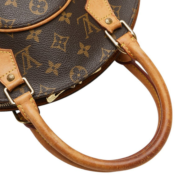 ルイ ヴィトン モノグラム エリプスPM ハンドバッグ M51127 ブラウン PVC レザー レディース LOUIS VUITTON 【中古】