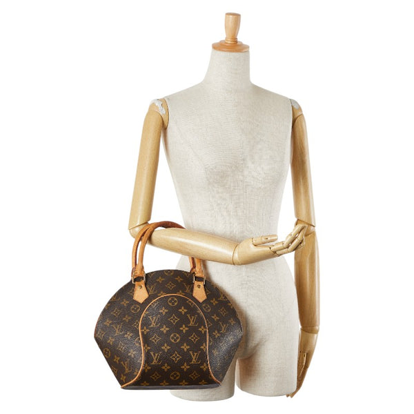 ルイ ヴィトン モノグラム エリプスPM ハンドバッグ M51127 ブラウン PVC レザー レディース LOUIS VUITTON 【中古】