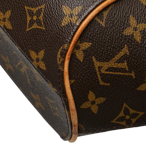 ルイ ヴィトン モノグラム エリプスPM ハンドバッグ M51127 ブラウン PVC レザー レディース LOUIS VUITTON 【中古】