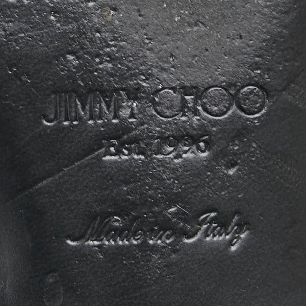 ジミーチュウ スタースタッズ ローファー サイズ：42 ブラック レザー メンズ JIMMY CHOO 【中古】
