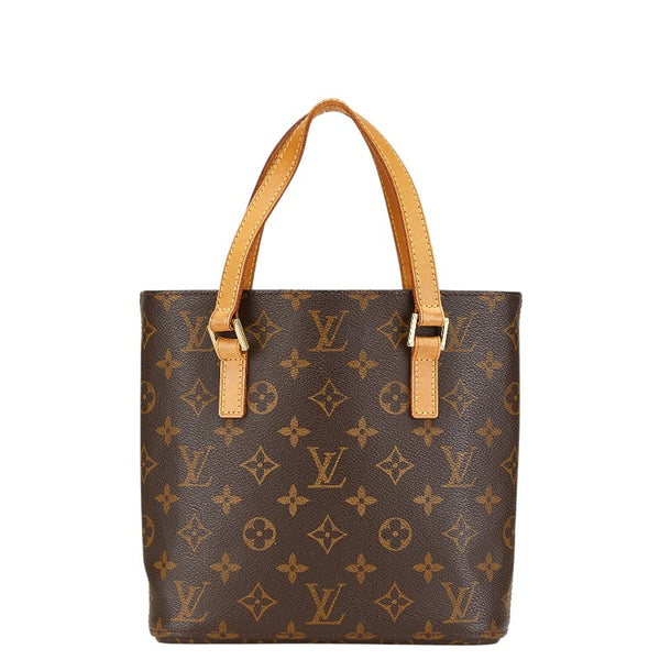 ルイ ヴィトン モノグラム ヴァヴァンPM  ハンドバッグ M51172 ブラウン PVC レザー レディース LOUIS VUITTON 【中古】