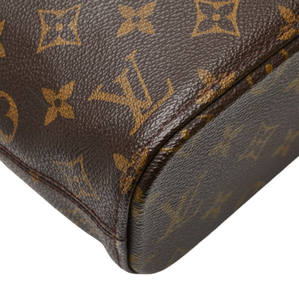 ルイ ヴィトン モノグラム ヴァヴァンPM  ハンドバッグ M51172 ブラウン PVC レザー レディース LOUIS VUITTON 【中古】