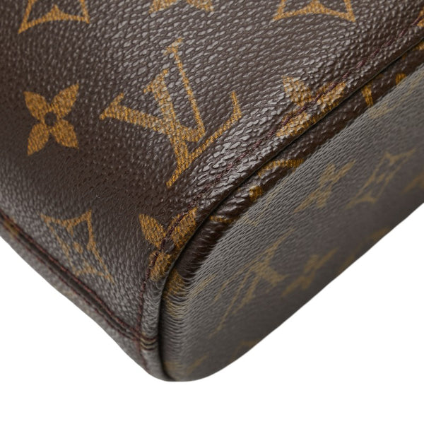 ルイ ヴィトン モノグラム ヴァヴァンPM  ハンドバッグ M51172 ブラウン PVC レザー レディース LOUIS VUITTON 【中古】