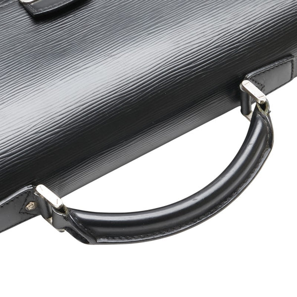 ルイ ヴィトン エピ ラギート ビジネスバッグ ブリーフケース M54552 ノワール ブラック レザー メンズ LOUIS VUITTON 【中古】