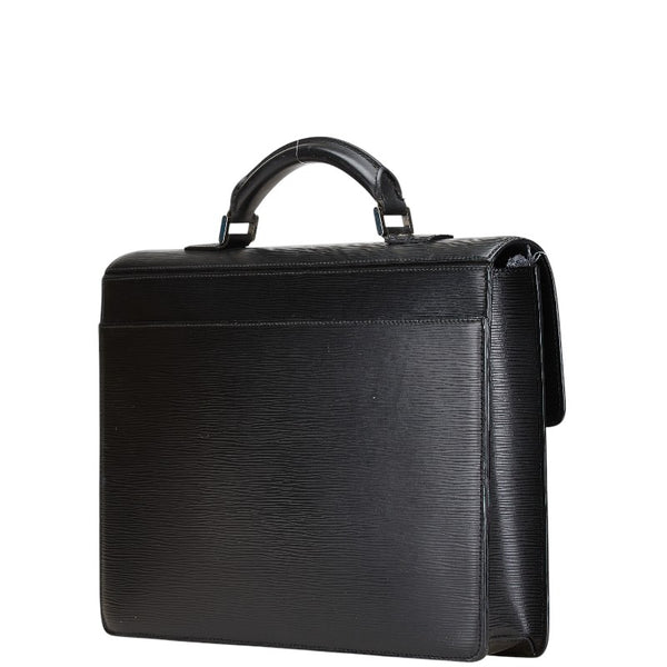 ルイ ヴィトン エピ ラギート ビジネスバッグ ブリーフケース M54552 ノワール ブラック レザー メンズ LOUIS VUITTON 【中古】