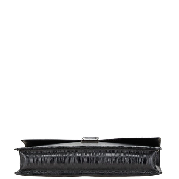 ルイ ヴィトン エピ ラギート ビジネスバッグ ブリーフケース M54552 ノワール ブラック レザー メンズ LOUIS VUITTON 【中古】