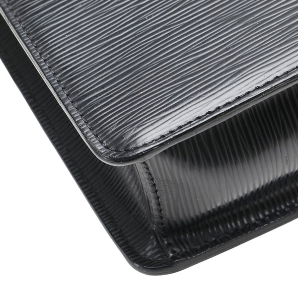 ルイ ヴィトン エピ ラギート ビジネスバッグ ブリーフケース M54552 ノワール ブラック レザー メンズ LOUIS VUITTON 【中古】