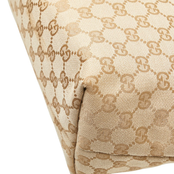 グッチ GGキャンバス トートバッグ ショルダーバッグ 137396 ベージュ ピンク キャンバス レディース GUCCI 【中古】