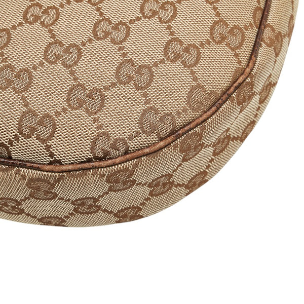 グッチ GGキャンバス シェリーライン 斜め掛け ショルダーバッグ 122790 ベージュ マルチカラー キャンバス レザー レディース GUCCI 【中古】