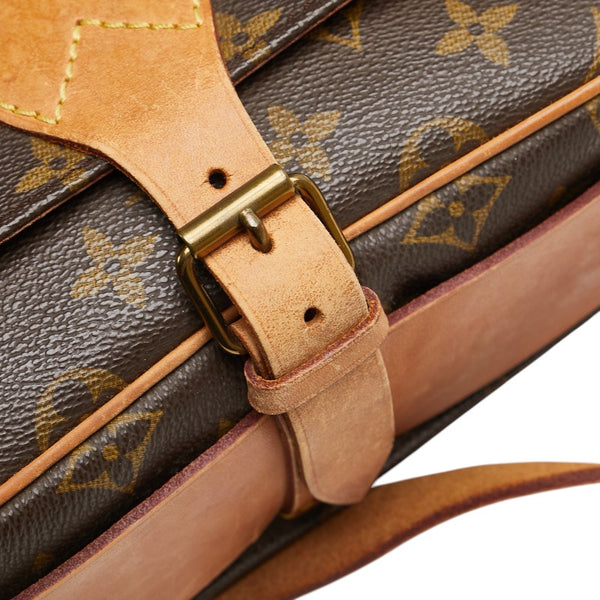 ルイ ヴィトン モノグラム カルトシエールMM 斜め掛け ショルダーバッグ M51253 ブラウン PVC レザー レディース LOUIS VUITTON 【中古】