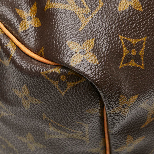 ルイ ヴィトン モノグラム スピーディ30 ハンドバッグ M41526 ブラウン PVC レザー レディース LOUIS VUITTON 【中古】