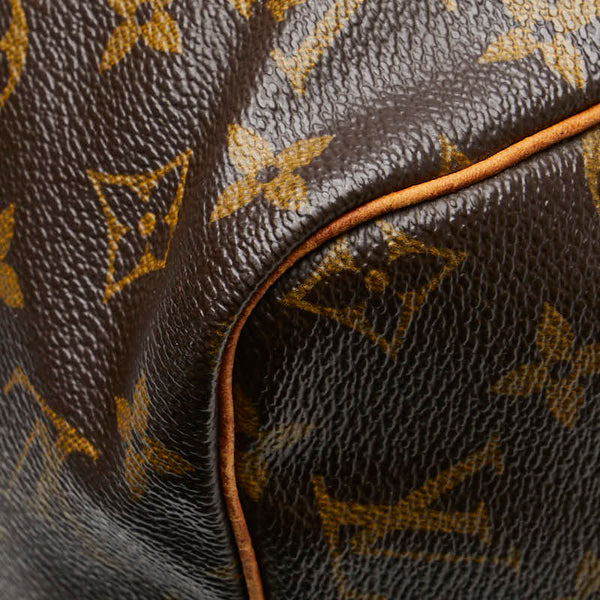 ルイ ヴィトン モノグラム スピーディ30 ハンドバッグ M41526 ブラウン PVC レザー レディース LOUIS VUITTON 【中古】