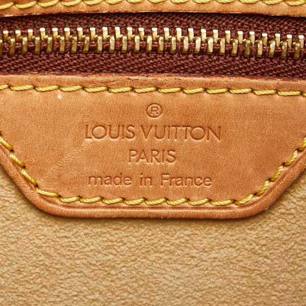 ルイ ヴィトン モノグラム ルーピングGM ショルダーバッグ ハンドバッグ M51145 ブラウン PVC レザー レディース LOUIS VUITTON 【中古】