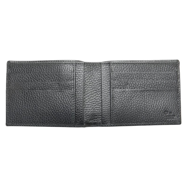 グッチ 二つ折り財布 278596 ブラック レザー メンズ GUCCI 【中古】