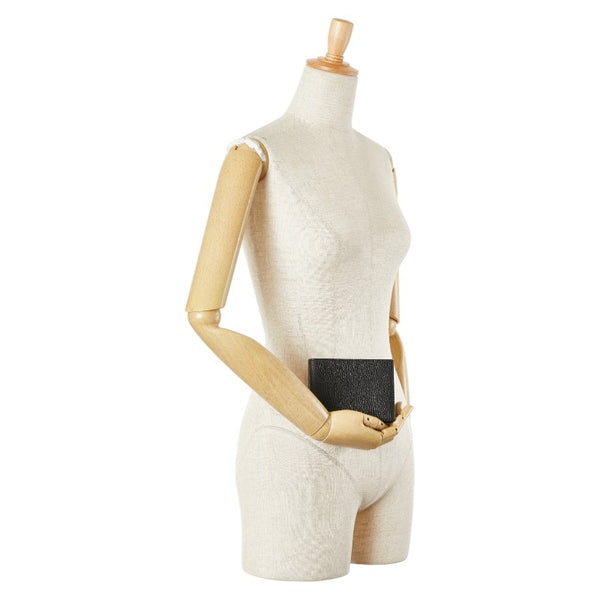 グッチ 二つ折り財布 278596 ブラック レザー メンズ GUCCI 【中古】