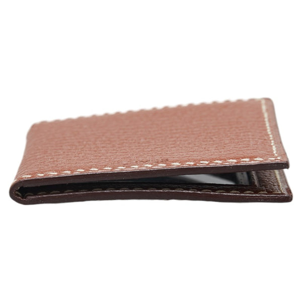 エルメス 写真入れ フォトケース ブラウン シェブル レディース HERMES 【中古】