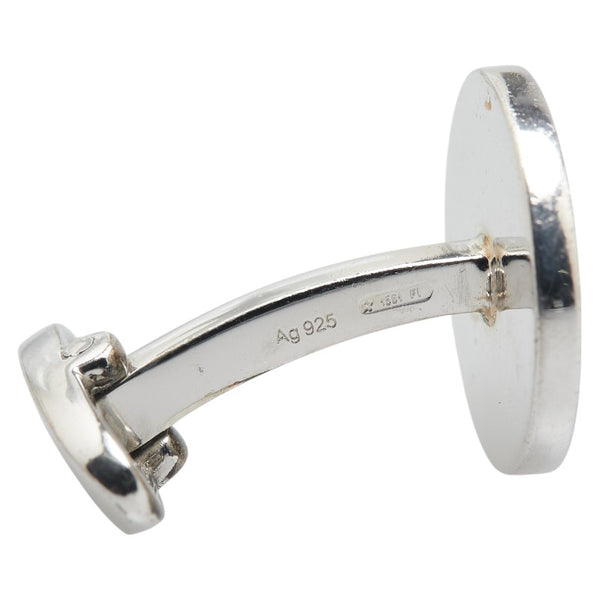 グッチ ビー 蜂 ラウンド カフス SV925 シルバー メンズ GUCCI 【中古】