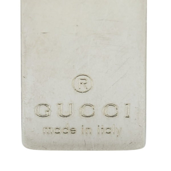 グッチ ボールチェーン プレート ブレスレット SV925 シルバー レディース GUCCI 【中古】