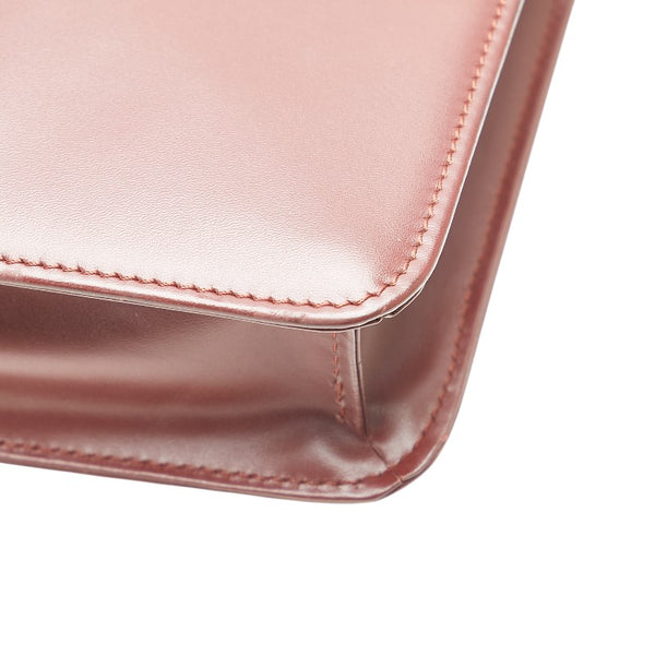 カルティエ マスト ドゥ カルティエ クラッチバッグ ワインレッド レザー レディース CARTIER 【中古】