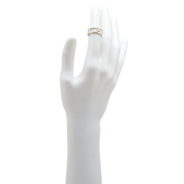 グッチ ブランデッドG リング 指輪 #12 SV925 シルバー レディース GUCCI 【中古】