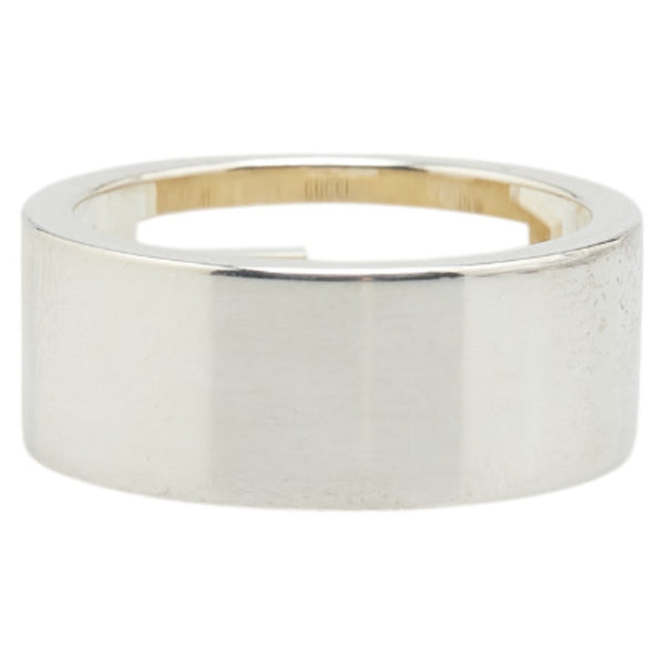 グッチ ブランデッドG リング 指輪 #13 SV925 シルバー レディース GUCCI 【中古】