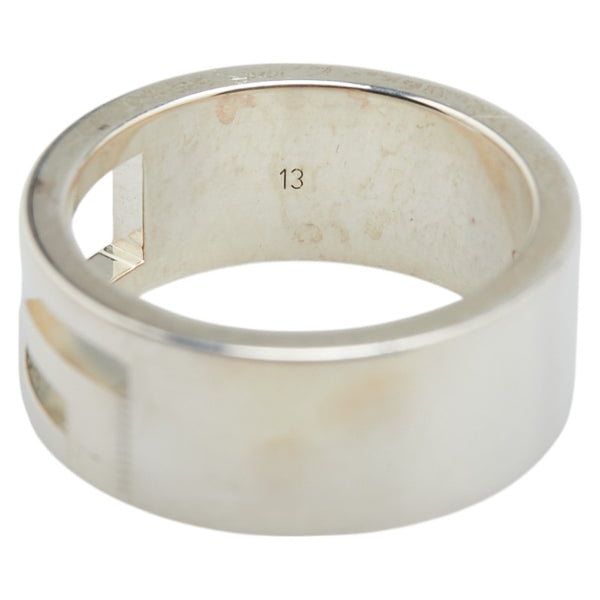 グッチ ブランデッドG リング 指輪 #13 SV925 シルバー レディース GUCCI 【中古】