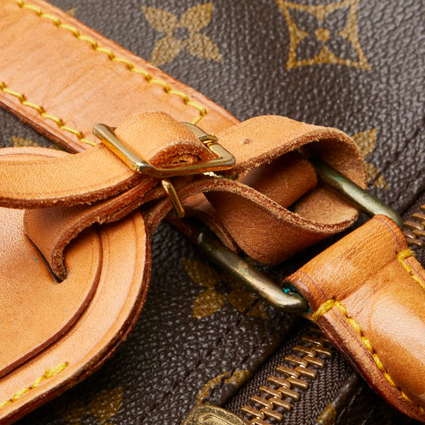 ルイ ヴィトン モノグラム キーポル60 ボストンバッグ トラベルバッグ M41422 ブラウン PVC レザー レディース LOUIS VUITTON 【中古】