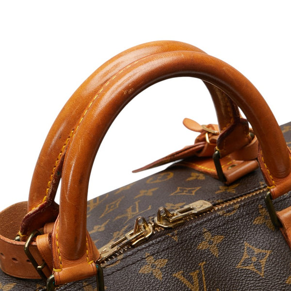 ルイ ヴィトン モノグラム キーポル60 ボストンバッグ トラベルバッグ M41422 ブラウン PVC レザー レディース LOUIS VUITTON 【中古】