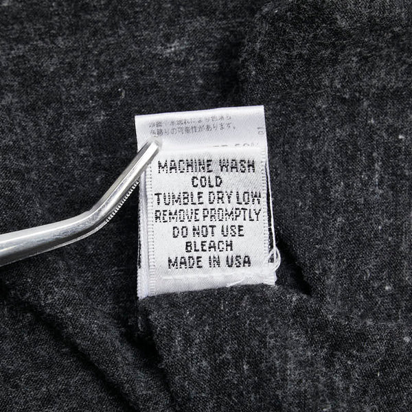 クロムハーツ カットソー ヘンリーネック 七分袖 サイズ：M ブラック ポリエステル コットン レーヨン メンズ CHROME HEARTS 【中古】